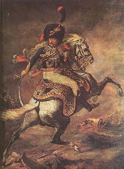 Theodore Gericault Charging Chasseur by Theodore Gericault oil painting picture